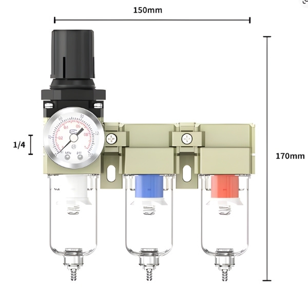 Thông số kỹ thuật bộ lọc tách dầu, nước