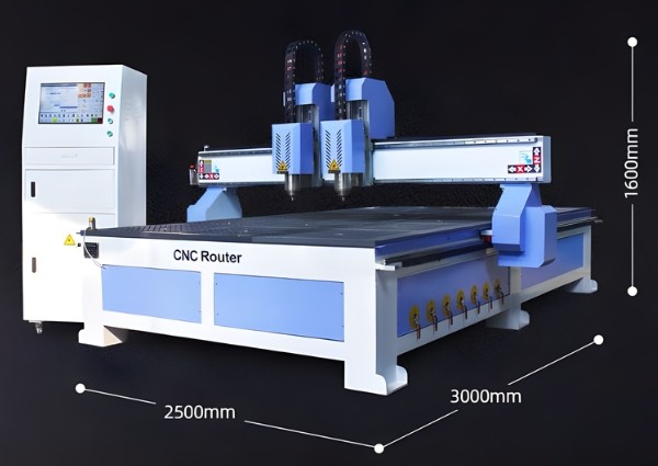 Thông số kỹ thuật máy cắt khắc CNC 1825
