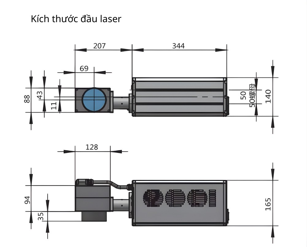 Thông số kỹ thuật máy khắc laser băng tải FL3
