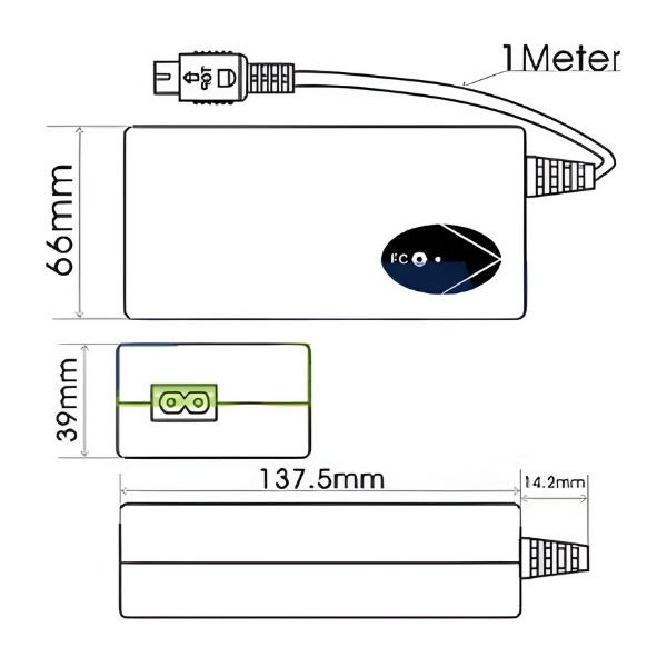 Thông số kỹ thuật nguồn DC và remote điều khiển xilanh điện