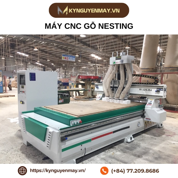 Máy CNC gỗ nesting