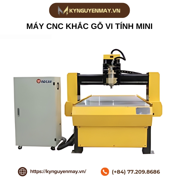 Máy CNC khắc gỗ vi tính mini