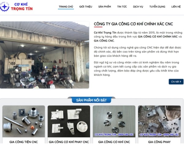 Công ty TNHH cơ khí Trọng Tín