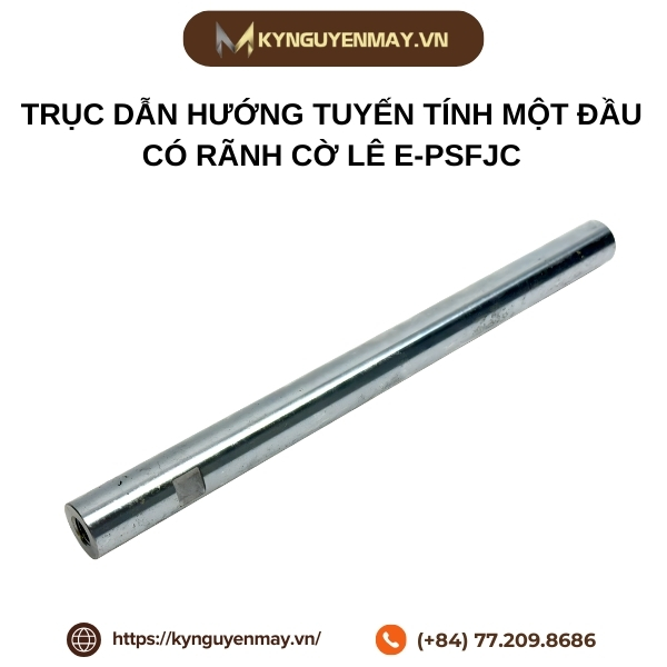 Trục dẫn hướng tuyến tính một đầu có rãnh cờ lê E-PSFJC