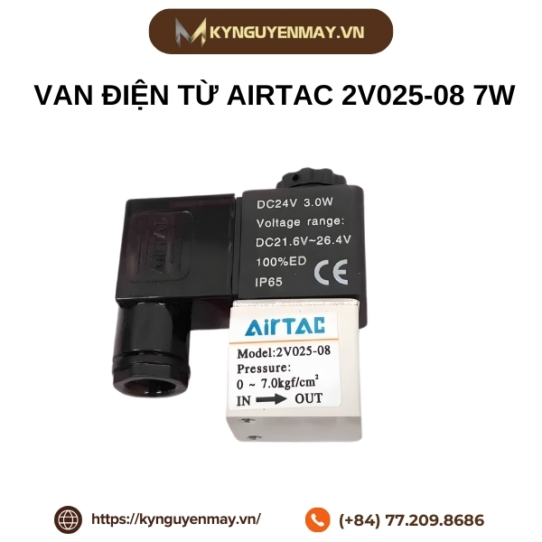 Van điện từ Airtac 2V025-08 7W