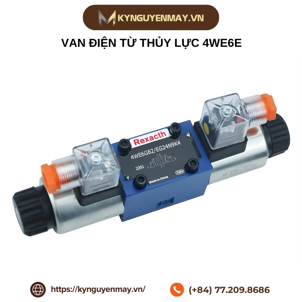 Van điện từ thủy lực 4WE6E