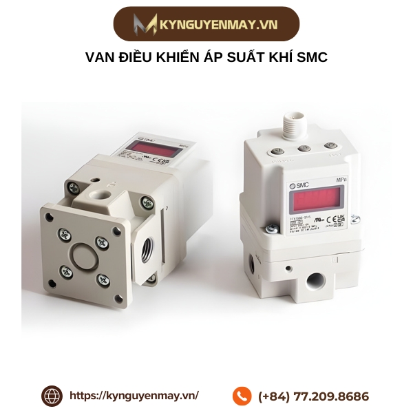 Van điều khiển áp suất khí SMC