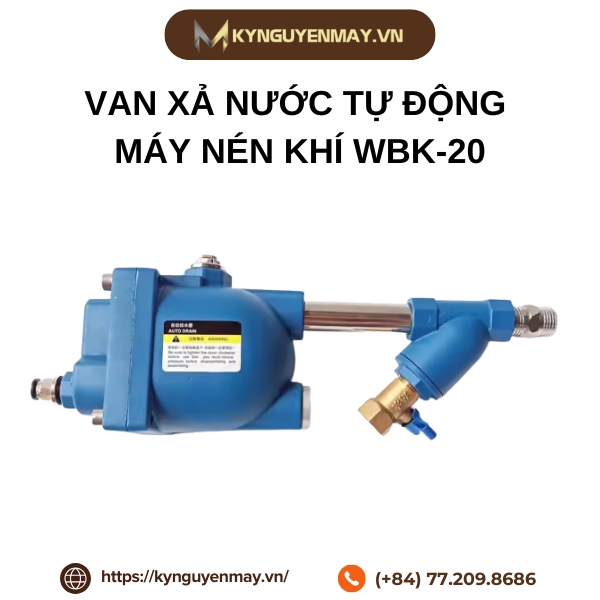 Van xả nước tự động máy nén khí WBK-20