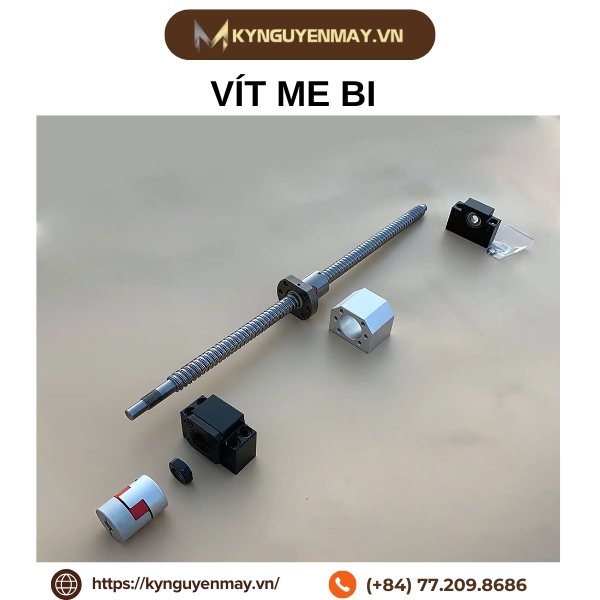 Ảnh bộ đai ốc - vít me bi
