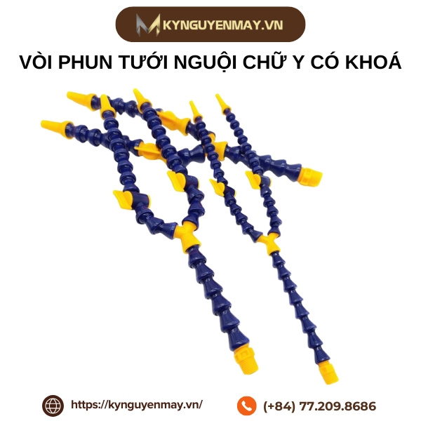 Vòi phun tưới nguội chữ Y có khoá