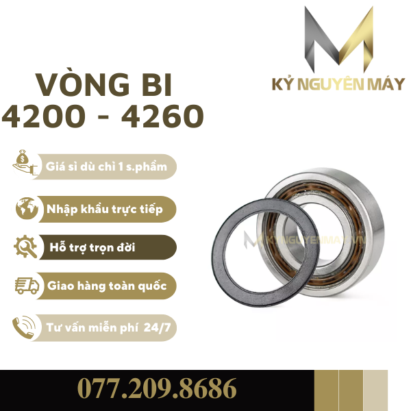 Đặc điểm vòng bi 4200 - 4260
