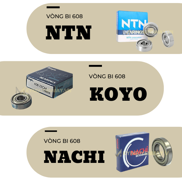 vòng bi 608 (bạc đạn 608)