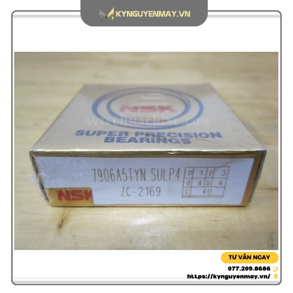 Vòng bi NSK 7906A5TYNSULP4 là gì?