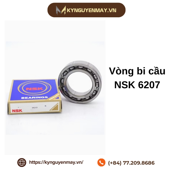 Model NSK 6207 (Không nắp chặn)