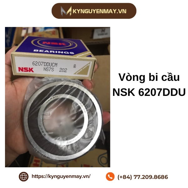 Model NSK 6207DDU (Nắp nhựa)