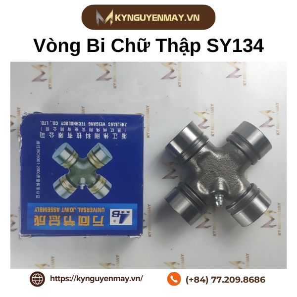 Vòng bi chữ thập SY134, bi chữ thập cát lái SY134, khớp vạn năng SY134