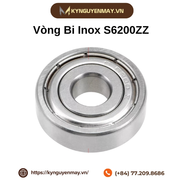 Vòng bi inox S6200ZZ là gì?