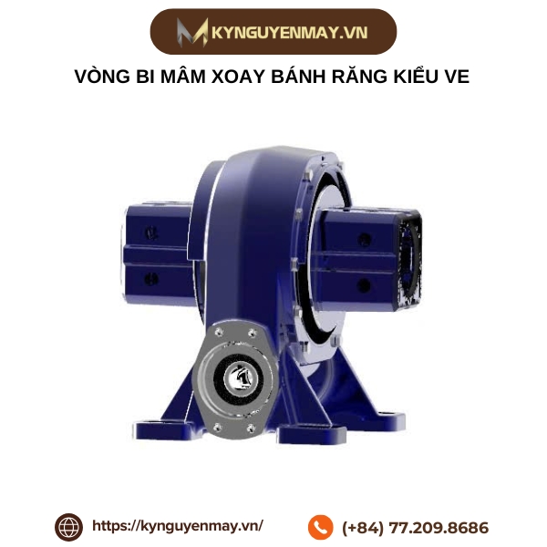 Vòng bi mâm xoay bánh răng kiểu VE