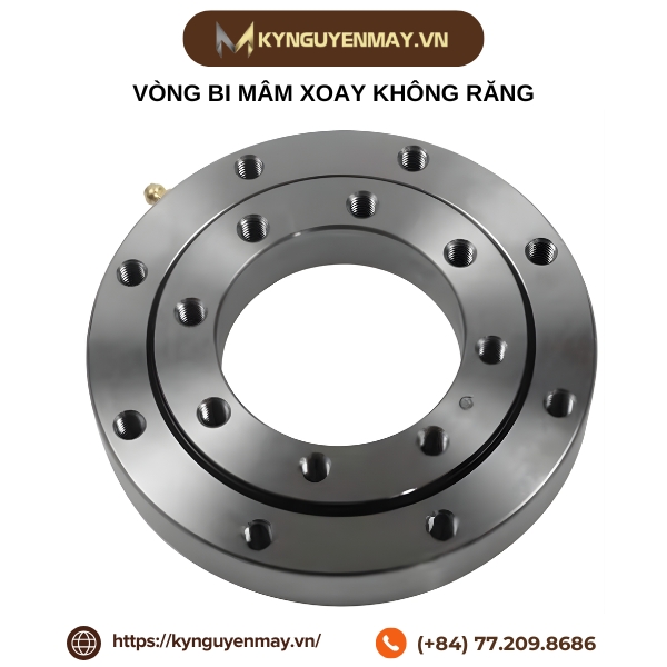 Vòng bi mâm xoay không răng