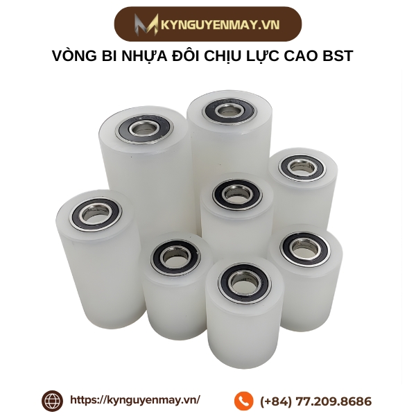 Vòng bi nhựa đôi chịu lực cao BST