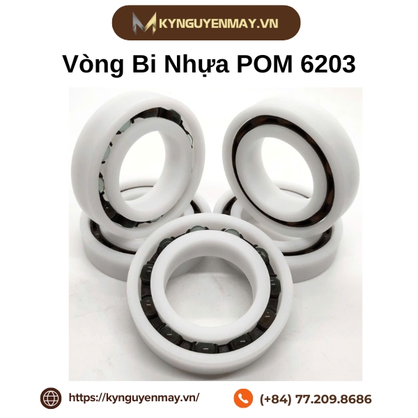 Vòng bi nhựa POM 6203 là gì?