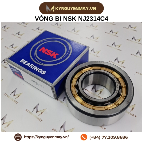 Vòng bi đũa NSK NJ2314C4