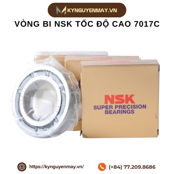Vòng bi NSK tốc độ cao 7017CTYNDBLP4, 7017CTYNDBLP5
