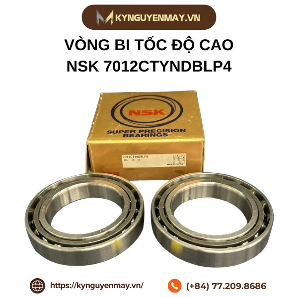 Vòng bi tốc độ cao NSK 7012CTYNDBLP4