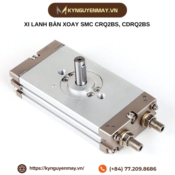 Xi lanh bàn xoay SMC loại CRQ2BS, CDRQ2BS