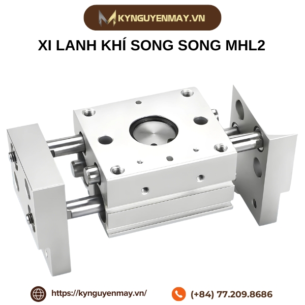 Xi lanh khí song song MHL2