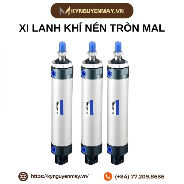 Xi lanh khí nén tròn MAL