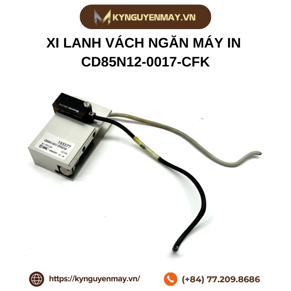 Xi lanh vách ngăn máy in CD85N12-0017-CFK