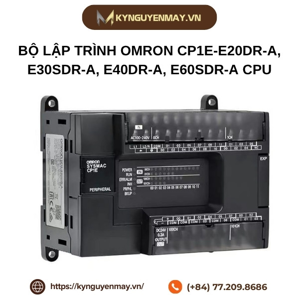 Bộ lập trình OMRON CP1E-E20DR-A, E30SDR-A, E40DR-A, E60SDR-A CPU