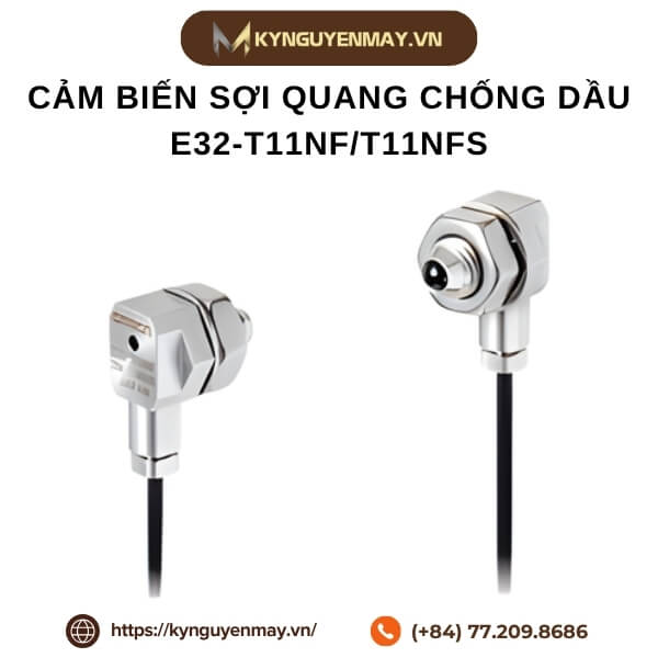 Cảm biến sợi quang chống dầu E32-T11NF/T11NFS