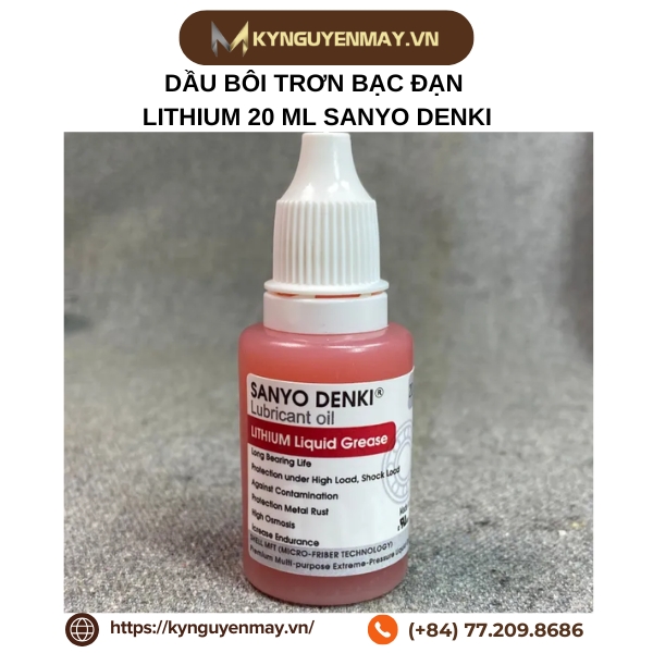 dầu bôi trơn bạc đạn LITHIUM SANYO DENKI