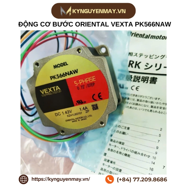 động cơ bước Oriental Vexta PK566NAW