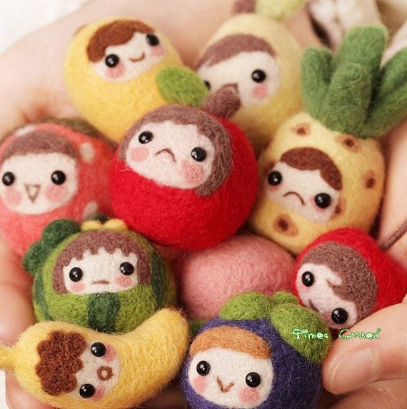 Tổng hợp các mẫu len chọc đơn giản, ngộ nghĩnh