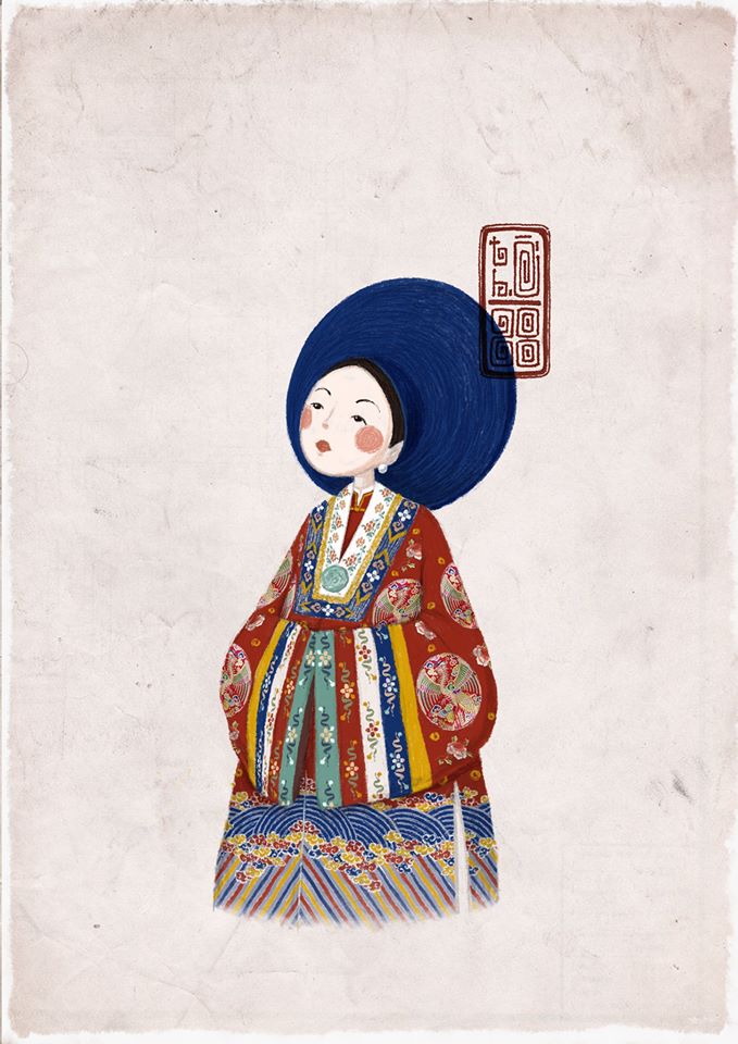 Học thêu cơ bản: Thêu chân dung Nam Phương Hoàng Hậu