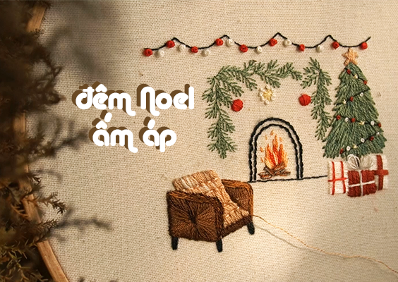 Đêm Noel ấm áp cùng Tiệm (có mẫu in)