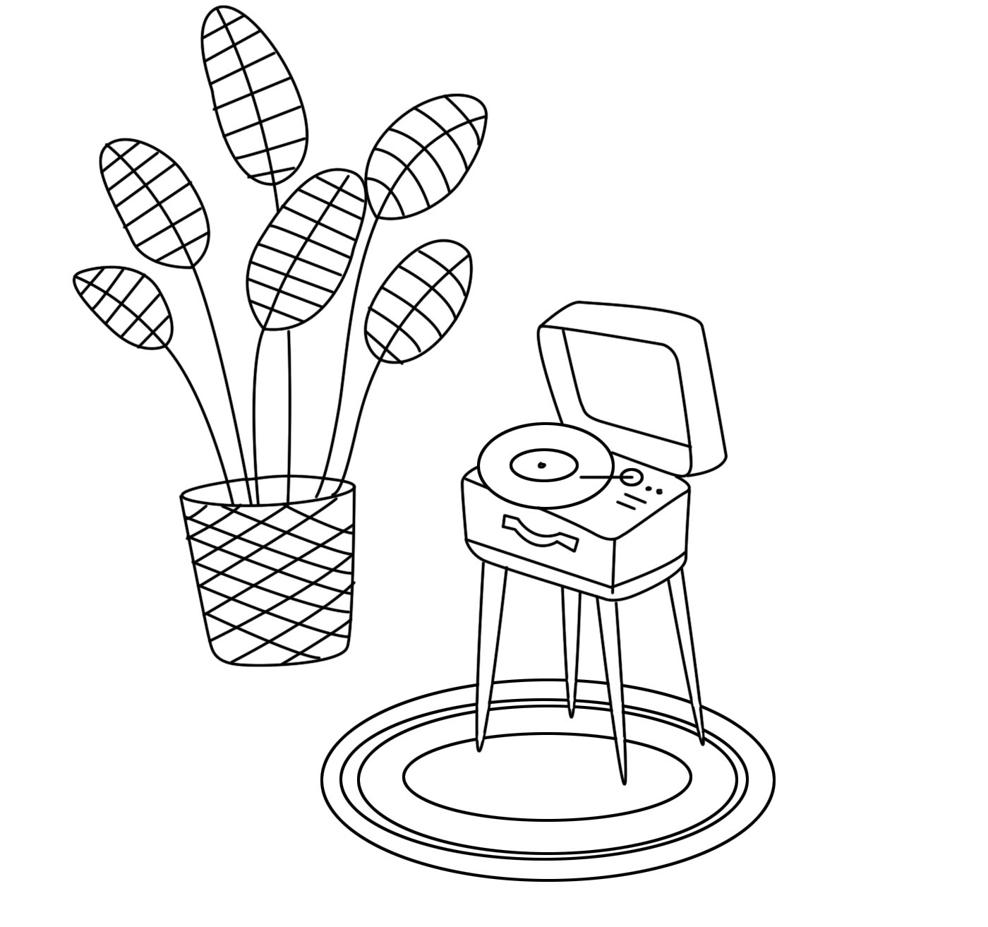 Học thêu cơ bản: Hướng dẫn thêu tranh hộp nhạc