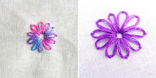 Học thêu hiện đại với các mũi thêu cơ bản