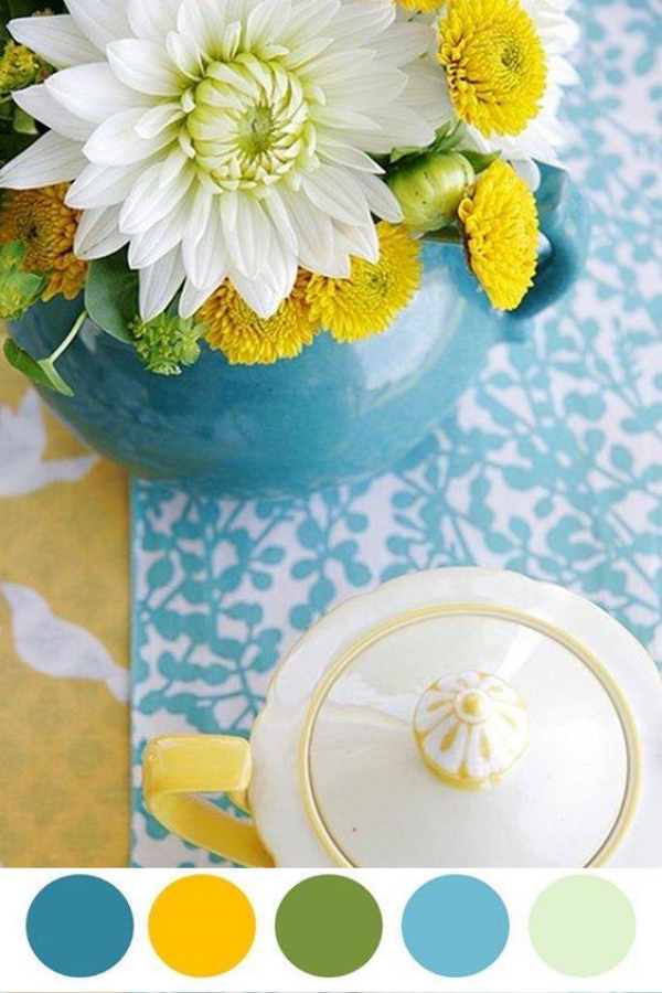 Gợi ý những bảng màu xinh để thêu hoa