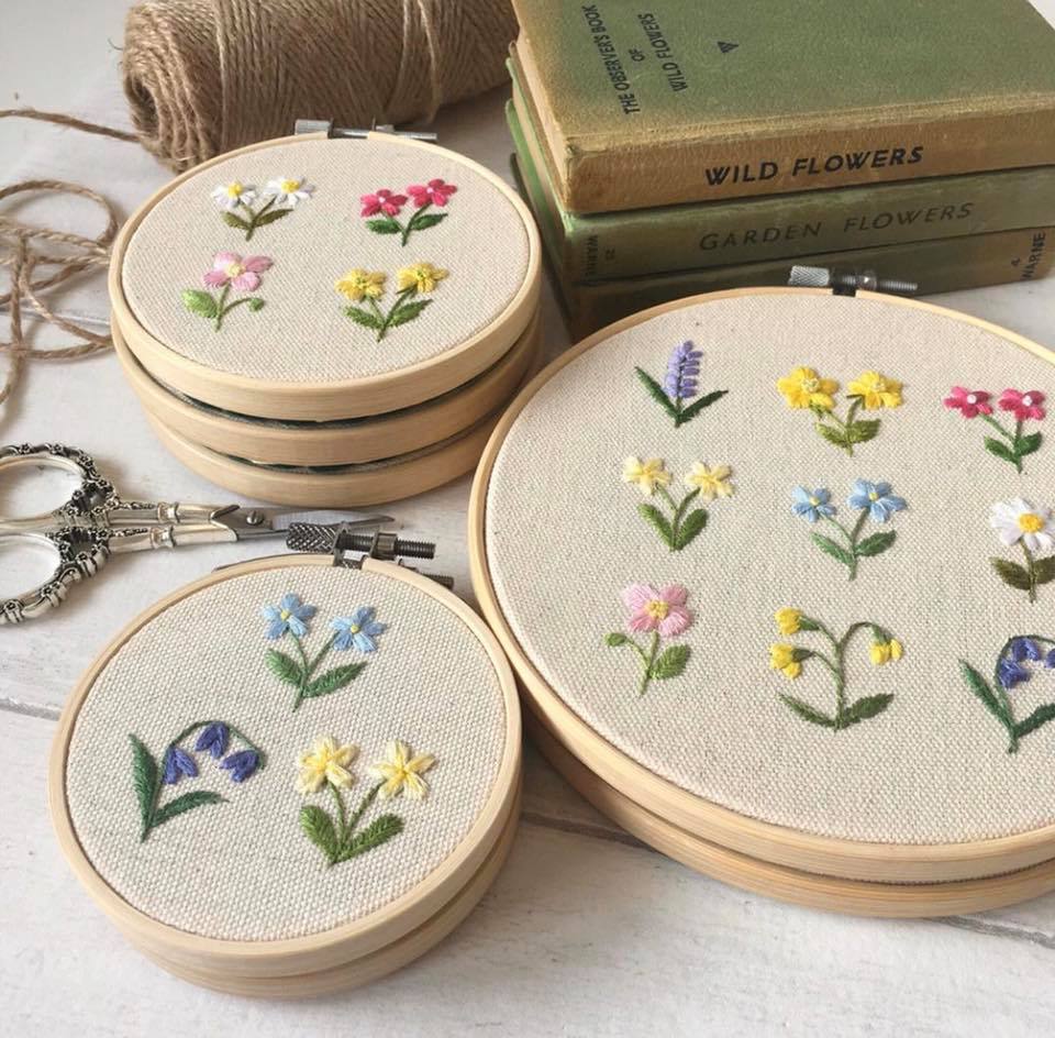 Mẫu thêu cho những người yêu cây