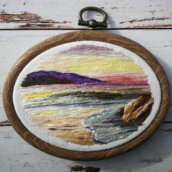 Các cách thêu phối màu cho bầu trời của riêng bạn