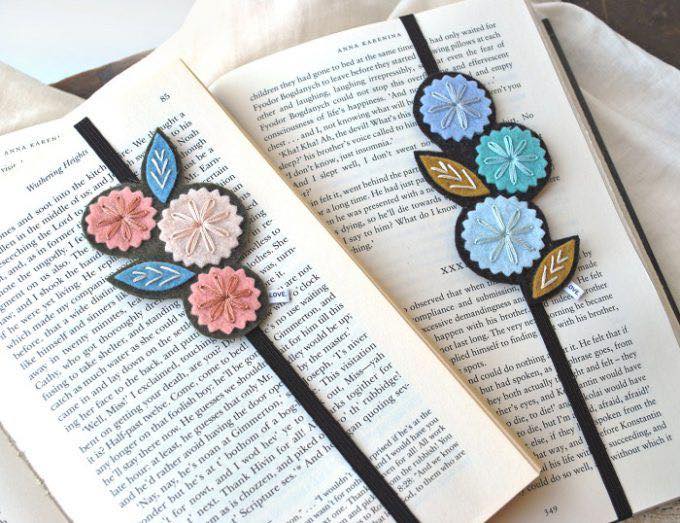 Tự tay làm một chiếc bookmark cho người thích đọc sách
