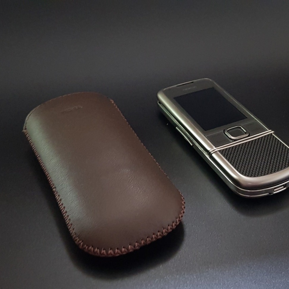 Bao da rút Nokia 8800 màu nâu - Brown 11 Kỳ Lân Luxury bao da rut nokia 8800 mau nau 26 Bao da rút Nokia 8800 màu nâu - Brown