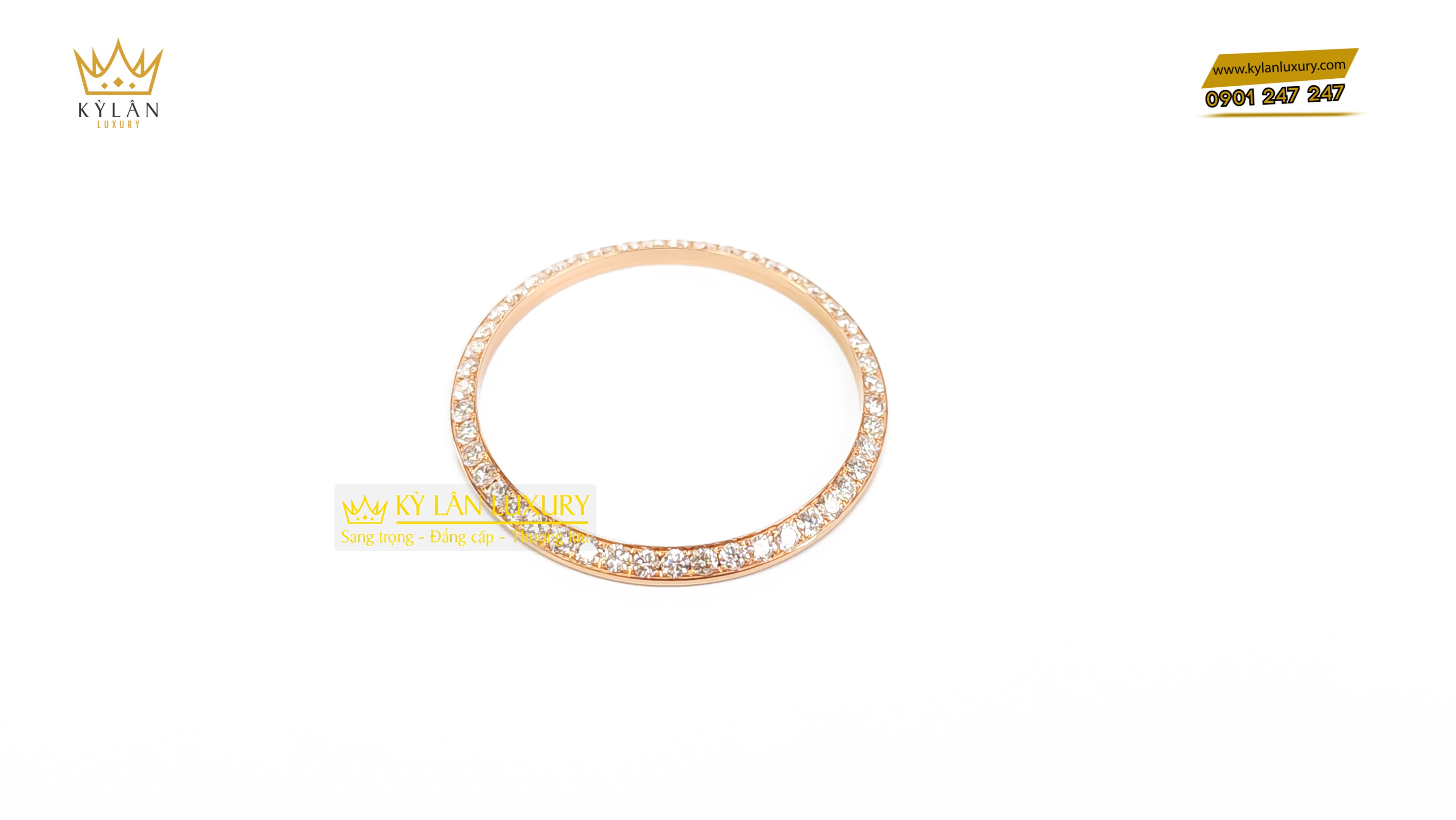 Bezel Rolex Diamond Rose Gold 41mm 5 Kỳ Lân Luxury bezel rolex diamond rose gold 16 Bezel Rolex Diamond Rose Gold 41mm