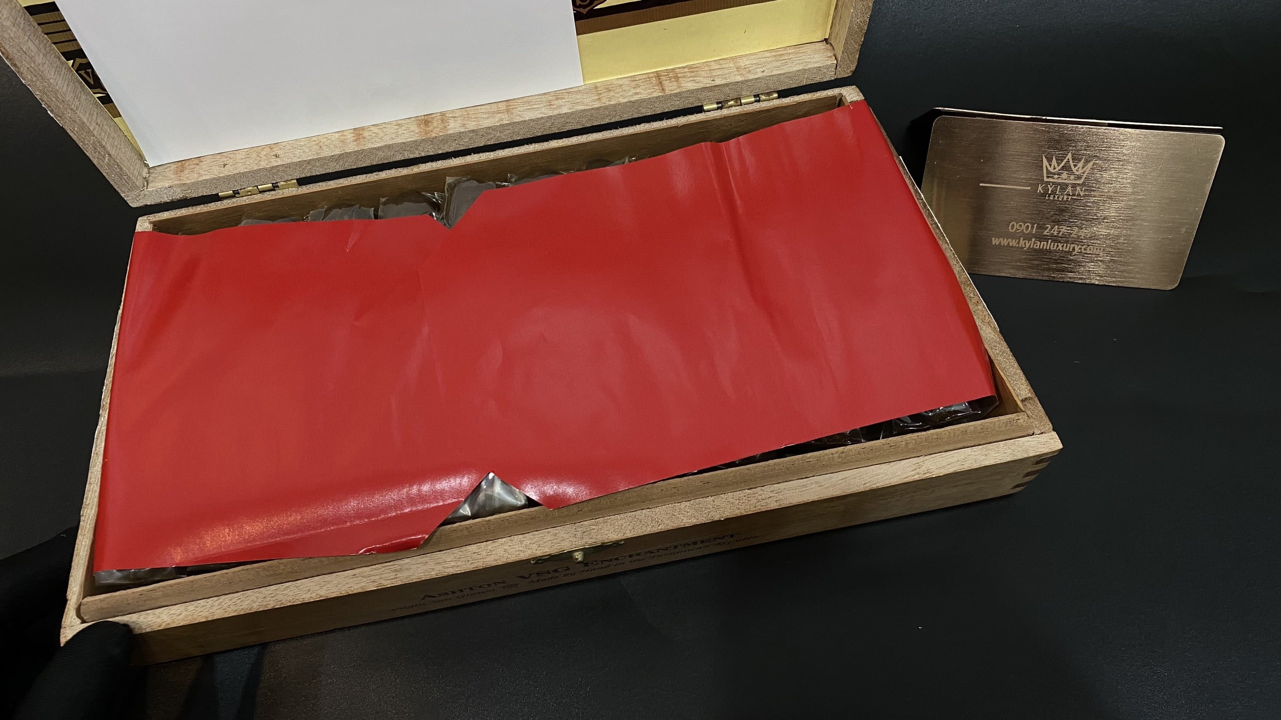 Cigar Ashton Virgin Sun Grown Enchantment 16 Kỳ Lân Luxury cigar ashton virgin sun grown enchantment 5 Cigar Ashton Virgin Sun Grown Enchantment