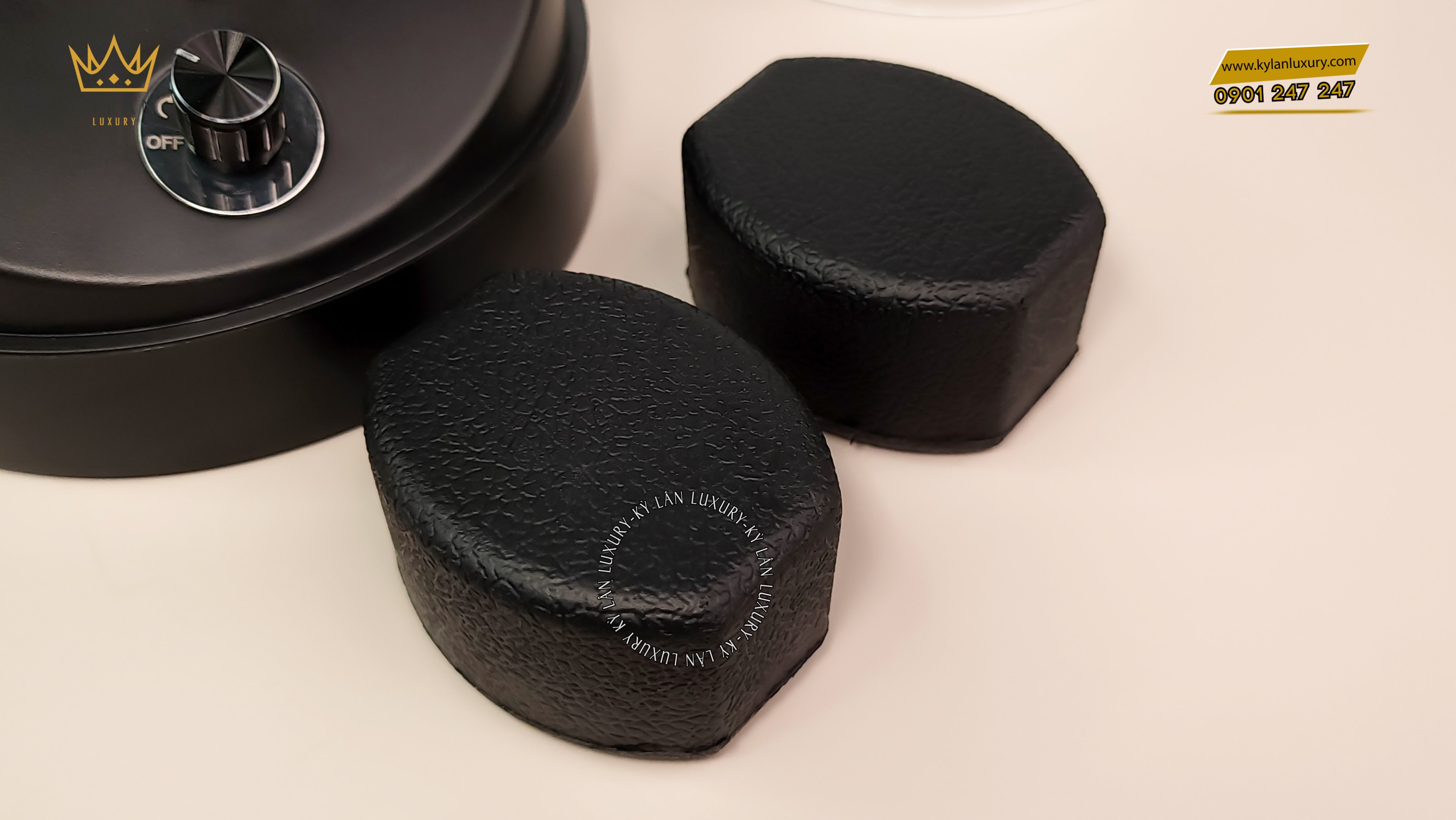 Hộp xoay đồng hồ 10 Kỳ Lân Luxury hop xoay dong ho 12 Hộp xoay đồng hồ