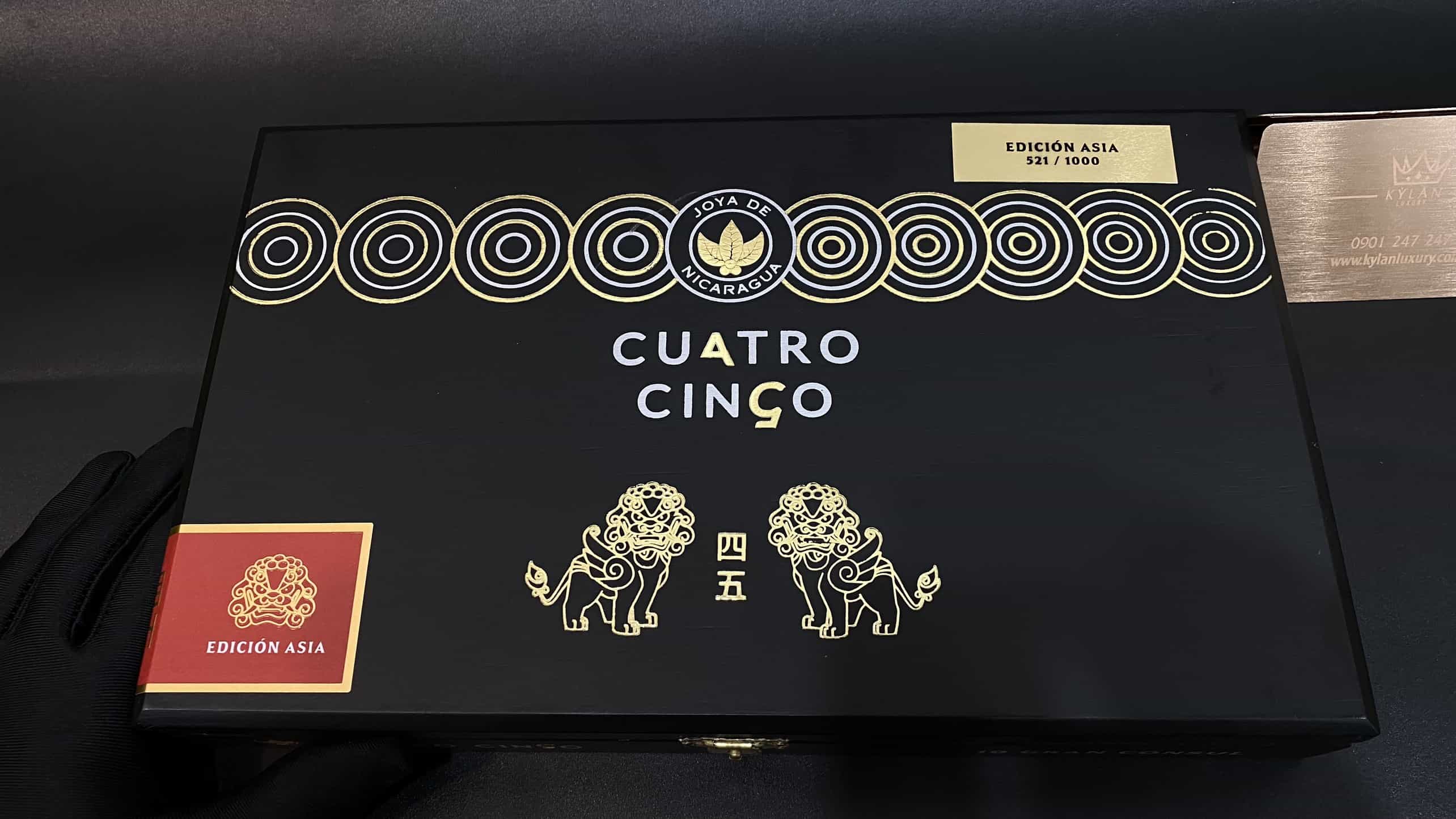 Cigar Joya de Nicaragua CUATRO CINCO 20 Kỳ Lân Luxury joya de nicaragua cuatro cinco 11 Cigar Joya de Nicaragua CUATRO CINCO